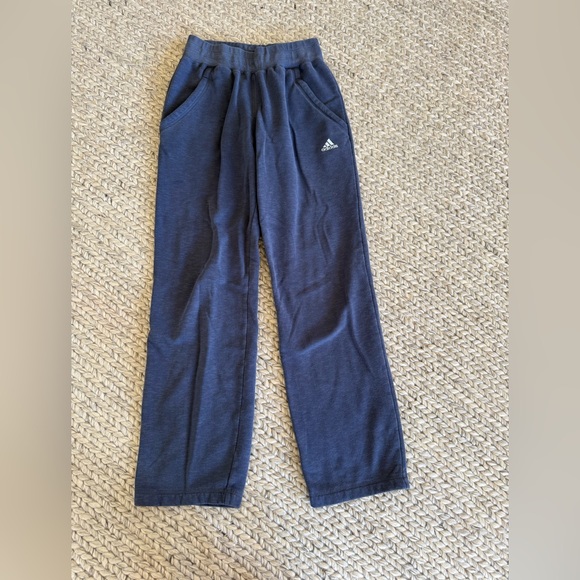 Adidas Dark Blue Joggers - Picture 1 of 2